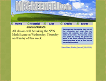 Tablet Screenshot of mrgreenfield.com